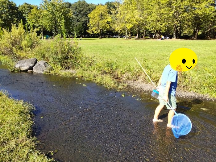 壬生わんぱく公園　小川